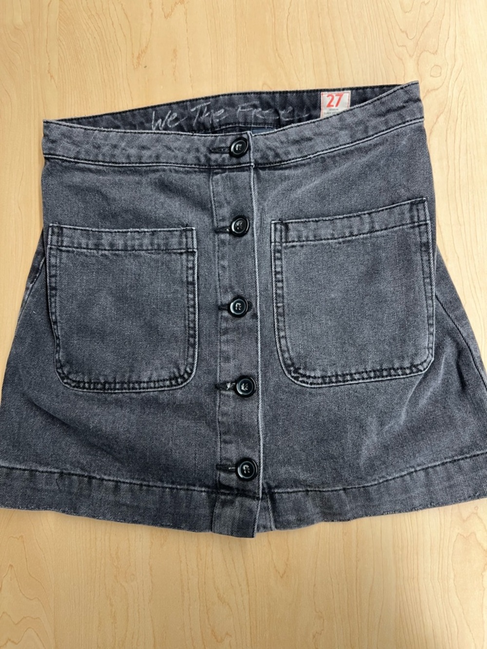 We the Free denim skirt